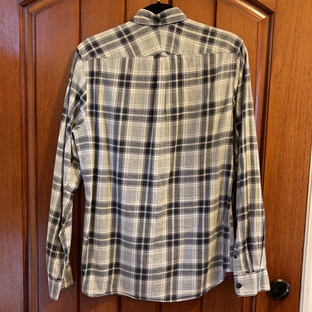 Woolrich John Rich & Bros Plaid Button Down Size S - Picture 2 of 4